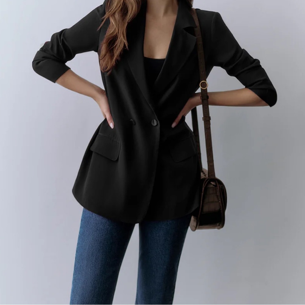 ShopEvelynne Classic Black Women's Blazer